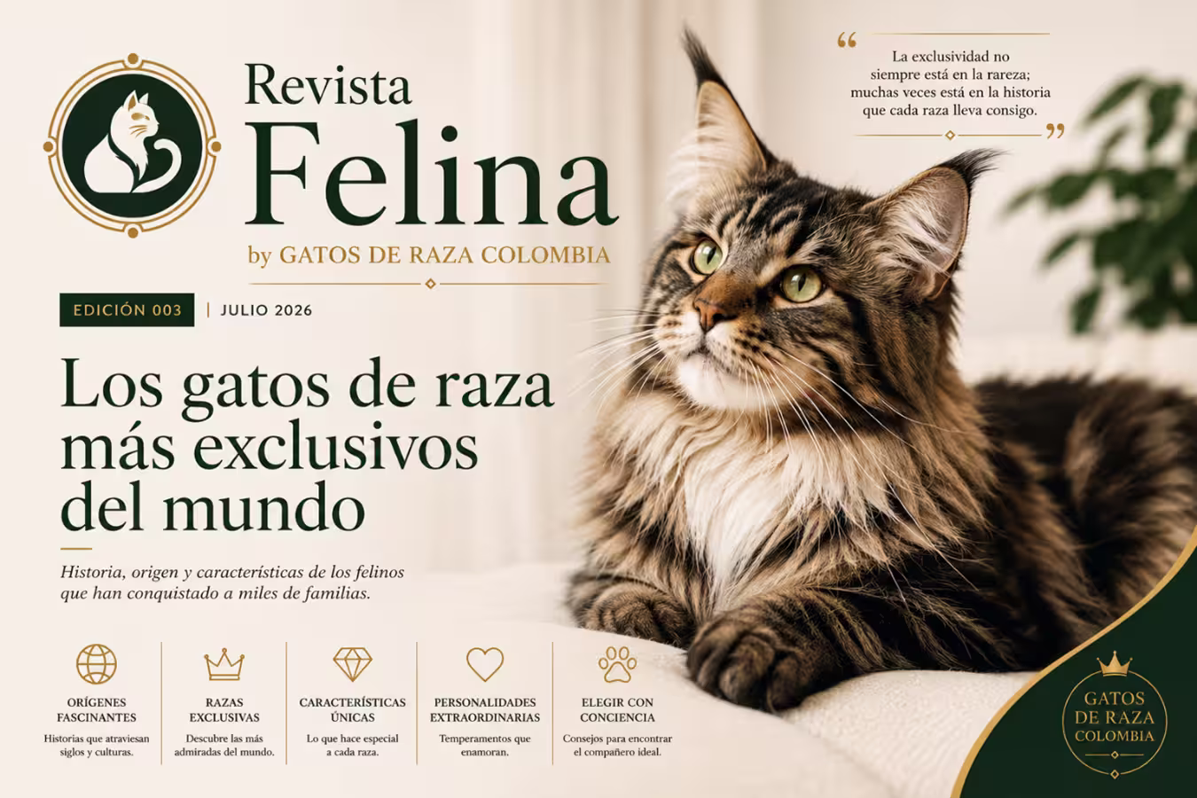 Los gatos de raza más exclusivos del mundo